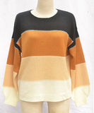 Relaxed Round-Neck Long-Sleeved Sweater Loose-Fit Everyday