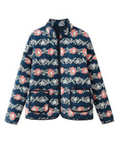 Relaxed Floral Pocketed Cardigan Coat Lightweight Chic