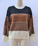 Relaxed Round-Neck Long-Sleeved Sweater Loose-Fit Everyday