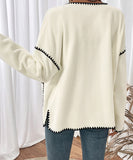 Casual Loose Coat Soft Warmth Relaxed Silhouette Ideal Everyday Layering For Cozy Workday And Weekend