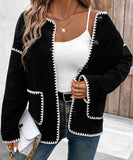 Casual Loose Coat Soft Warmth Relaxed Silhouette Ideal Everyday Layering For Cozy Workday And Weekend