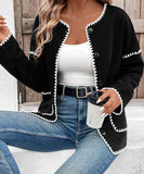 Casual Loose Coat Soft Warmth Relaxed Silhouette Ideal Everyday Layering For Cozy Workday And Weekend