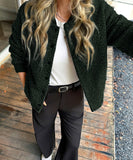 Womens Button Up Long Sleeve Coat Versatile Everyday Layering Easy Care All Season