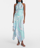 Classic Relaxed Two Piece Skirt Set With Exposed Back