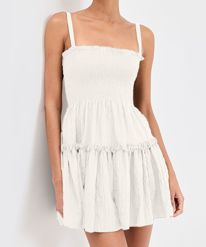 Stylish Solid Color Sleeveless Casual Dress for Every Occasion