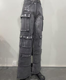 Ironsilver Denim Multi-Pen Case for Stylish Workwear