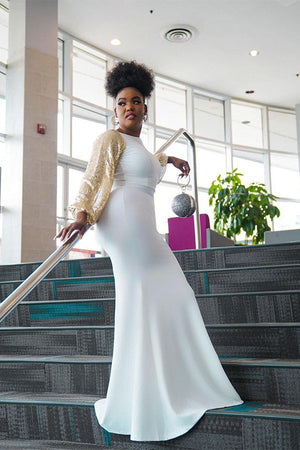 Alluring Sexy Backless One-Piece Nightclub Dress for Bold Nights