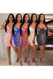 Sexy Hot Drill Suspender Dress for Daring Night Out Glam