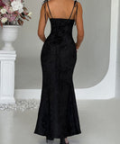 Elegant Halter Top Evening Dress for Effortless Style