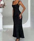 Elegant Halter Top Evening Dress for Effortless Style
