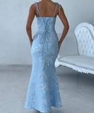Elegant Halter Top Evening Dress for Effortless Style
