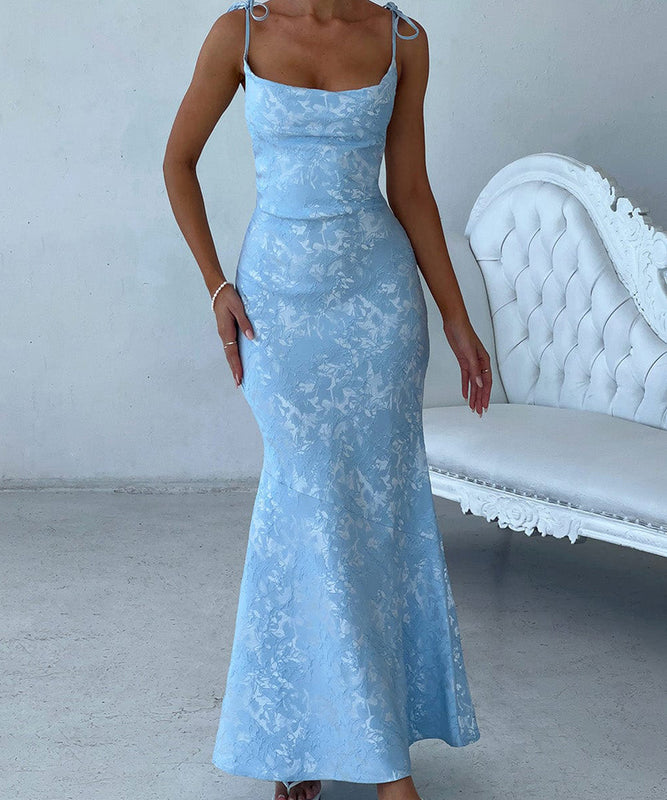 Elegant Halter Top Evening Dress for Effortless Style
