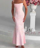 Elegant Halter Top Evening Dress for Effortless Style