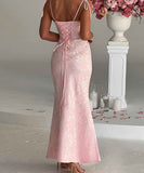Elegant Halter Top Evening Dress for Effortless Style