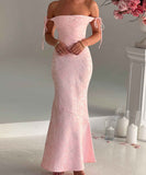 Elegant Halter Top Evening Dress for Effortless Style