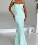 Elegant Halter Top Evening Dress for Effortless Style
